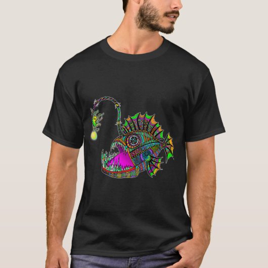 Elektrische Zeeduivel T-shirt (Voorkant)