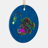 Elektrische zeevis keramisch ornament (Rechts)