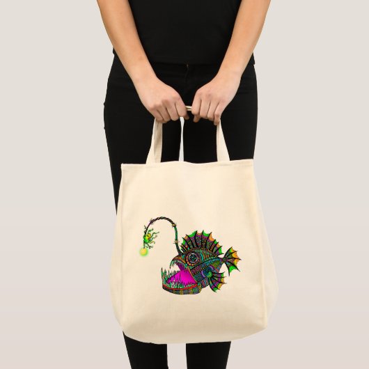 Elektrische zeevis tote bag (Voorkant (product))