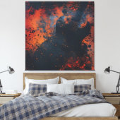 Elektrische Ziel Canvas Afdruk (Insitu (Slaapkamer))