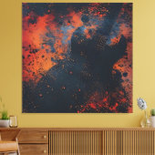 Elektrische Ziel Canvas Afdruk (Insitu (Woonkamer))