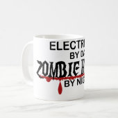 Elektrische Zombie Hunter Koffiemok (Voorkant links)