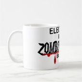 Elektrische Zombie Hunter Koffiemok (Links)