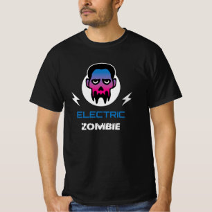 Elektrische Zombie Neon T-shirt