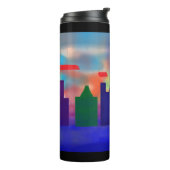 Elektrische zonnethermische getumbler thermosbeker (Gedraaid links)