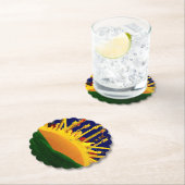 ELEKTRISCHE ZONSONDERGANG! KARTONNEN ONDERZETTERS (Insitu)