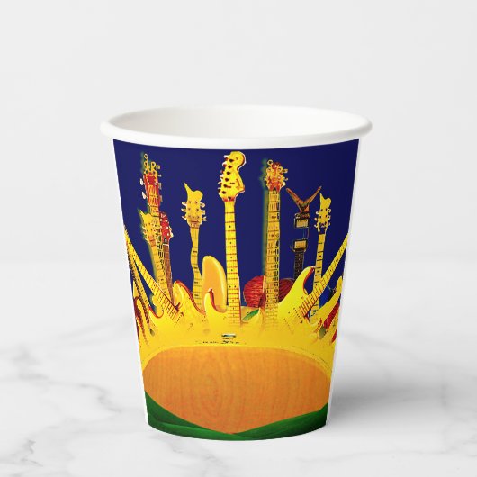 ELEKTRISCHE ZONSONDERGANG! PAPIEREN BEKERS (Voorkant)