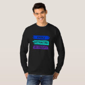 Elektro Arbeider Circuits Elektricien Spanning T-shirt (Voorkant volledig)