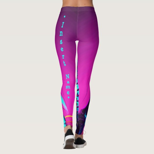 Elektro-Botten Leggings (Achterkant)