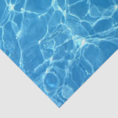 elektroblauw waterpapier tissuepapier (Detail)