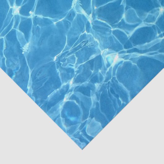 elektroblauw waterpapier tissuepapier (Detail)