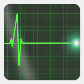 Elektrocardiogram Waves Sticker Pack