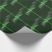 Elektrocardiogramgolven Verpakkingspapier Cadeaupapier (Hoek)