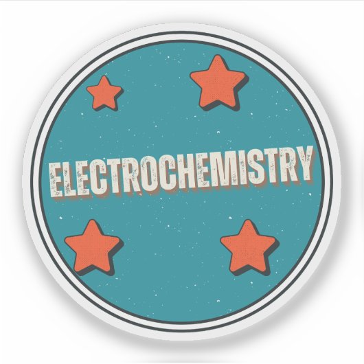 Elektrochemie Sticker (Voorkant)