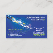 Elektrodienst, Elektricien Visitekaartje (Voorkant)