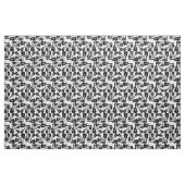  elektrogitaar Black & White Music Theme Stof (Fat Quarter)