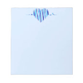 elektrohart notitieblok (Voorkant)