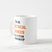 elektroingenieur koffiemok (Voorkant links)