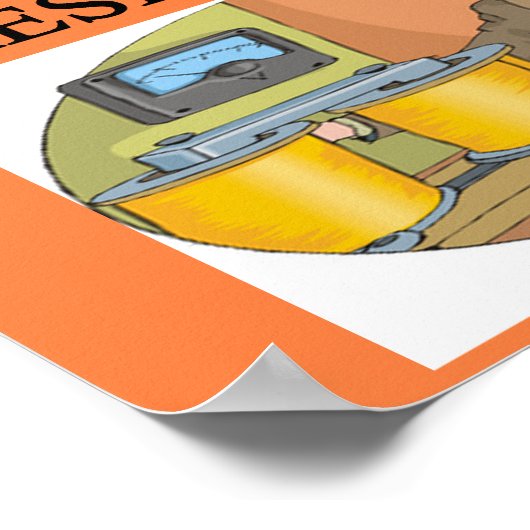 elektroingenieur poster (Hoek)