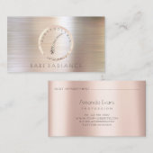 Elektrolyse Haarverwijdering Afspraak Roos Ivoor Afsprakenkaartje (Voorkant / Achterkant)