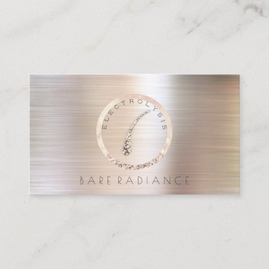 Elektrolyse Haarverwijdering Afspraak Roos Ivoor Afsprakenkaartje (Voorkant)