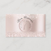 Elektrolyse haarverwijdering Roze roze Benoeming Afsprakenkaartje (Voorkant)