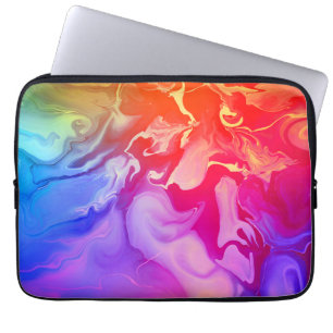 Elektromagnetisch Spectrum in Beweging Laptop Sleeve