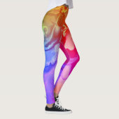Elektromagnetisch Spectrum in Beweging Leggings (Rechts)
