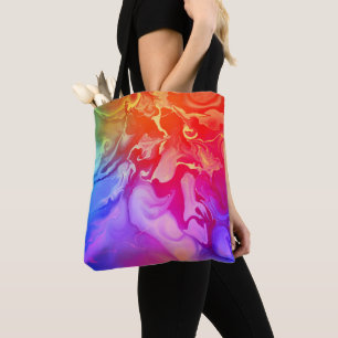 Elektromagnetisch Spectrum in Beweging Tote Bag
