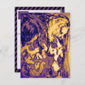 elektromagnetische straling briefkaart (Voorkant / Achterkant)