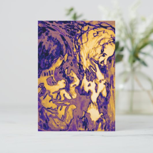 elektromagnetische straling kaart (Staand voorkant)