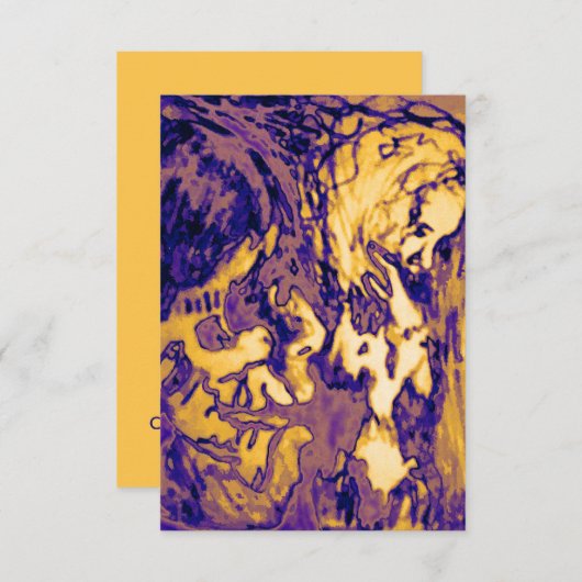 elektromagnetische straling kaart (Voorkant / Achterkant)