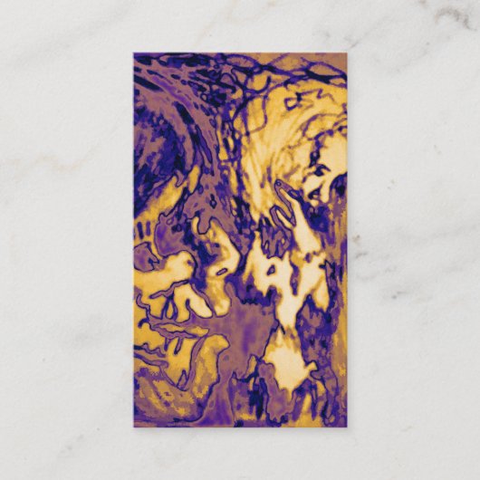 elektromagnetische straling visitekaartje (Voorkant)