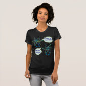 Elektron positieve woordspeling t-shirt (Voorkant volledig)