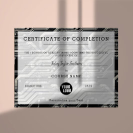 Elektronica & Engineer Certificaat van Voltooiing