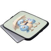 Elektronica-organizer Vader Vogel Laptop Sleeve (Voorkant onderkant)