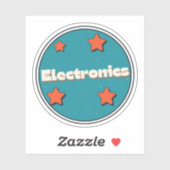 Elektronica Sticker (Vel)