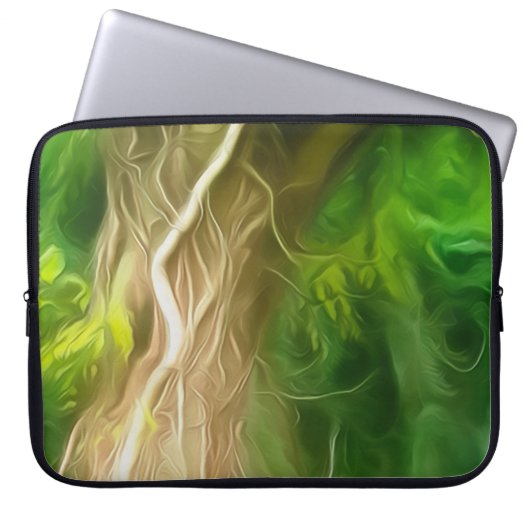 Elektronica Tas Dream Light Green Tree (Voorkant)