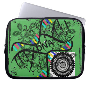 Elektronica Tas groen dna helix patroon