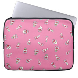 Elektronica tas, Liefde, Parfumflesjes Laptop Sleeve
