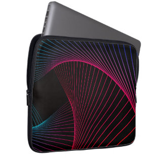 Elektronica tas met geometrisch patroon