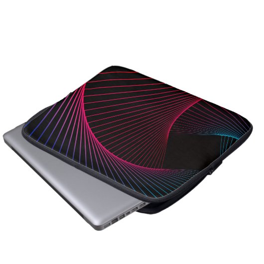 Elektronica tas met geometrisch patroon (Voorkant onderkant)
