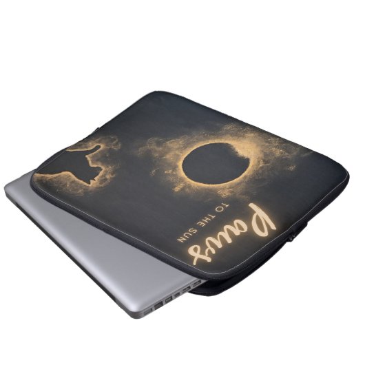 Elektronica Tas Pootjes naar de Zon Celestial Cat  (Voorkant onderkant)