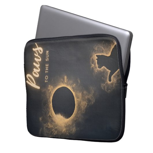 Elektronica Tas Pootjes naar de Zon Celestial Cat  (Voorkant Links)