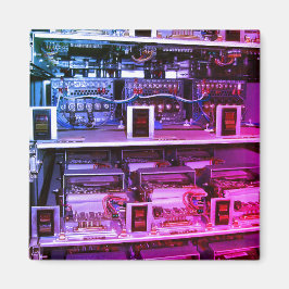 Elektronica uit het verleden magneet