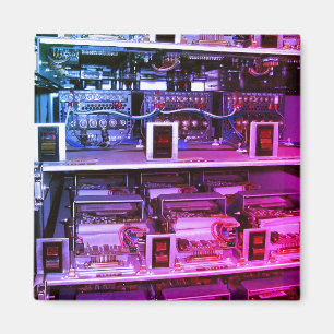 Elektronica uit het verleden magneet