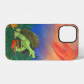 Elektronica van de Schattige Schildpad iPhone Hoesje (Achterkant horizontaal)