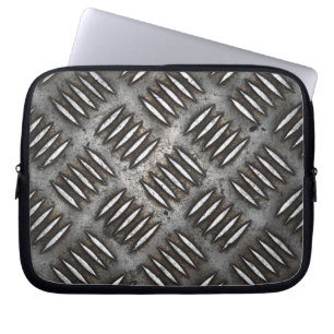 Elektronica zak met metalen plaat laptop sleeve
