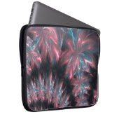 Elektronicatas Abstracte Bloemen Arrangement Laptop Sleeve (Voorkant Rechts)