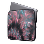 Elektronicatas Abstracte Bloemen Arrangement Laptop Sleeve (Voorkant Links)